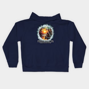 Heaven isn't hard to find Kids Hoodie